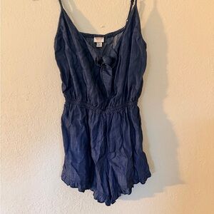 Mossimo Supply Co. Navy Romper